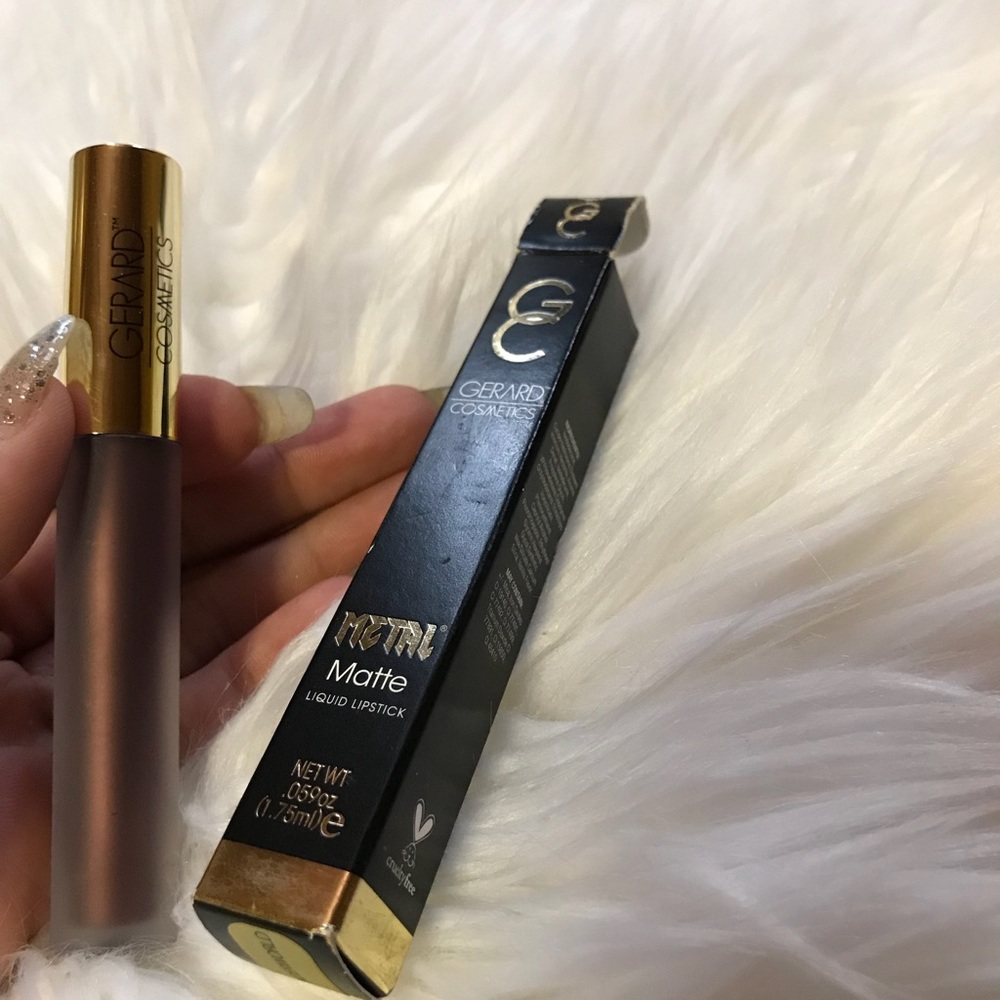 GERARD Cosmetics Metal Matte Liquid Lipstick - Picture 2 of 4